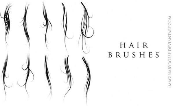 download hair brushes for illustrator